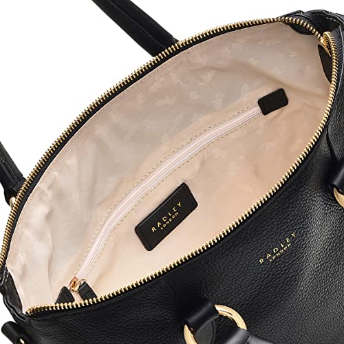 RADLEY London Eel Alley Stripe Satchel (Black)