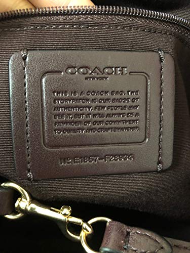 Coach Small Lexy Pebbled Leather Shoulder Handbag