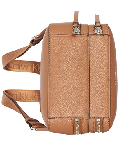 Calvin Klein Estelle Designer Backpack, Caramel