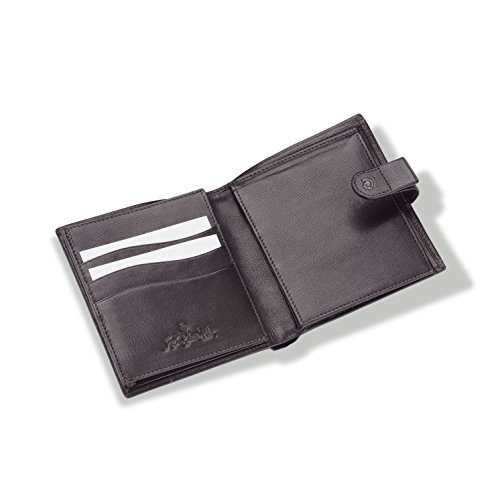 Luxury STAEDTLER Chevreau Square Wallet - Barcelona Collection