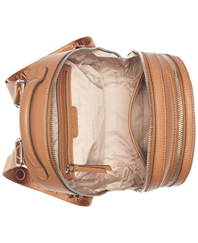 Calvin Klein Estelle Designer Backpack, Caramel