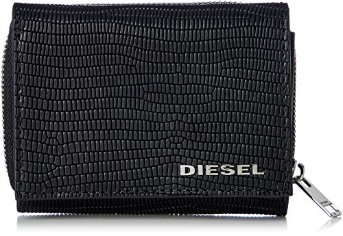 Diesel Men's Black HEBY SPEJAP Designer Wallet