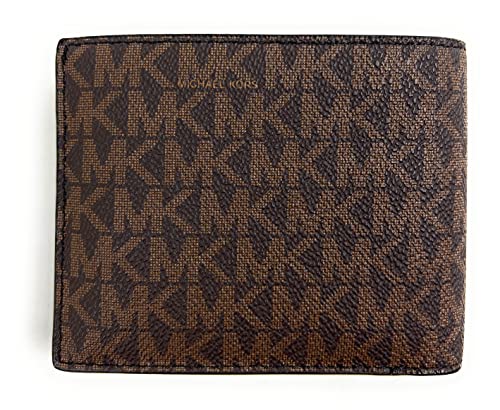 Men's Michael Kors Cooper Wallet (Brown Multi) Handbag
