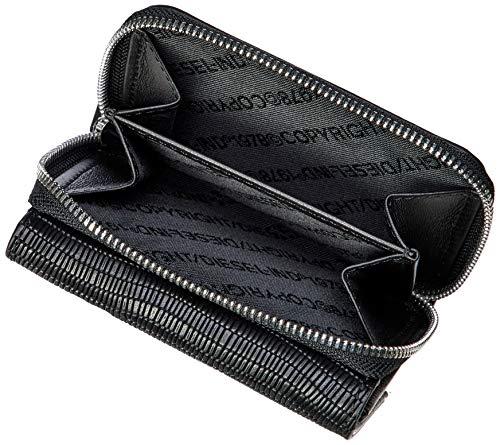 Diesel Men's Black HEBY SPEJAP Designer Wallet