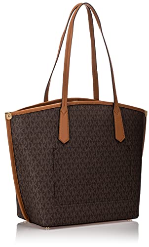 Michael Kors Jane Large Tote in Brown/Acorn