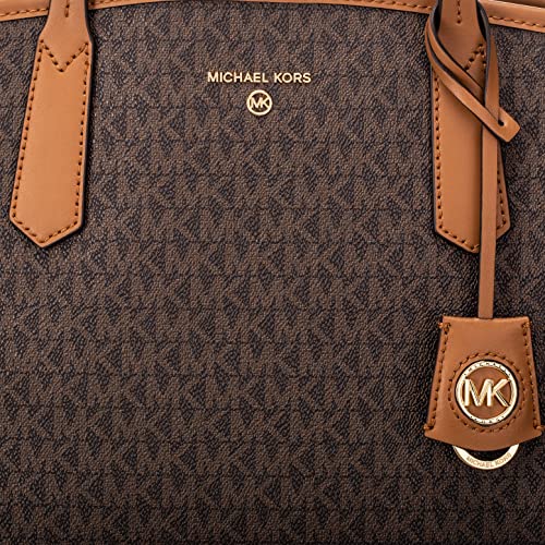 Michael Kors Jane Large Tote in Brown/Acorn