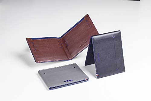 S.T. Dupont Men's Brown Billfold 6CC Wallet