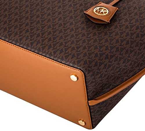 Michael Kors Jane Large Tote in Brown/Acorn