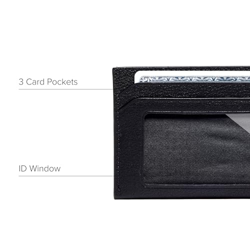 TUMI Men Black Textured Designer RFID Wallet