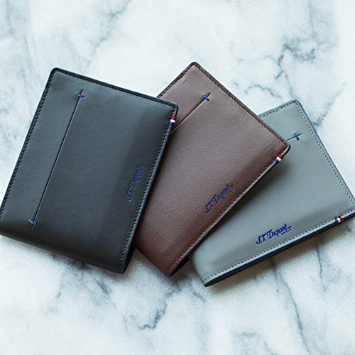 S.T. Dupont Men's Brown Billfold 6CC Wallet