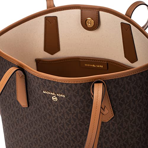 Michael Kors Jane Large Tote in Brown/Acorn