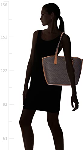 Michael Kors Jane Large Tote in Brown/Acorn