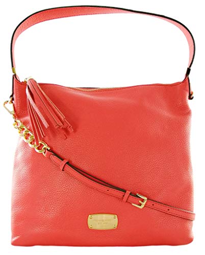 Michael Kors Watermelon Leather Crossbody Purse Medium Size