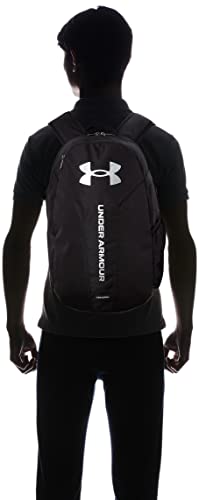 Under Armour Black/Metallic Silver Designer Handbag, 26.5L