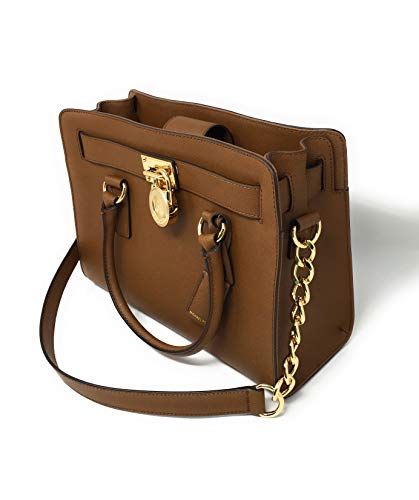 MICHAEL KORS Saffiano Leather Satchel Handbag