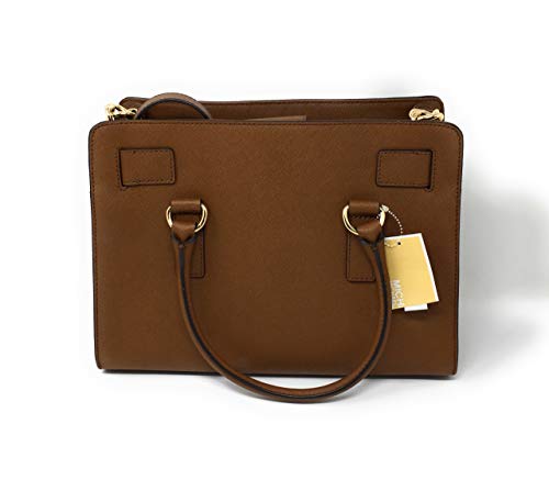 MICHAEL KORS Saffiano Leather Satchel Handbag