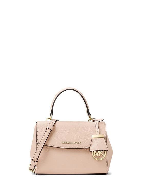 MICHAEL KORS Soft Pink Leather Crossbody, XS Size
