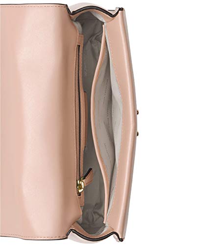 MICHAEL Kors Medium Satchel in Brown/Soft Pink/Fawn