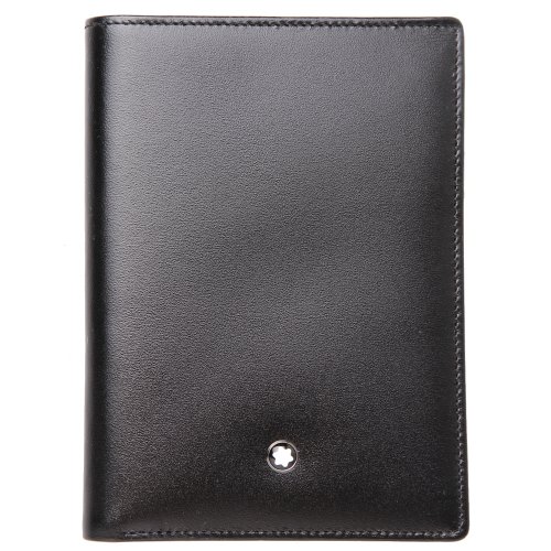 Montblanc Black Coin Purse - Designer Handbag 35798