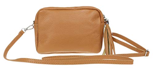Tassel Crossbody Bag in Girly Tan for Women