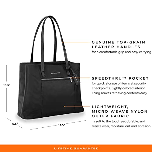 Briggs & Riley Rhapsody Black Designer Tote Bag