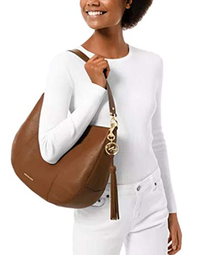 Michael Kors Brooke Large Leather Designer Shoulder Bag