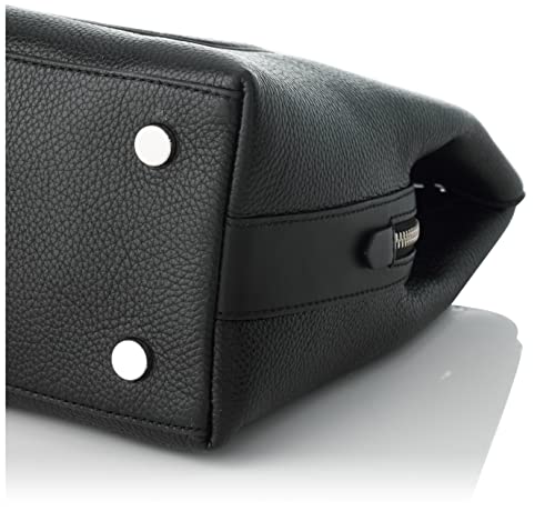 Michael Kors Large Chain Shoulder Tote in Black