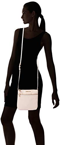 Soft Pink Michael Kors Small Flat Crossbody Bag