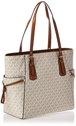 Michael Kors Women Voyager Bag, White (Vanilla), 16x29x39 cm (W x H x L)