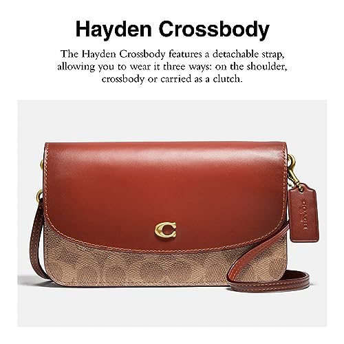 COACH Signature Hayden Crossbody in Tan Rust