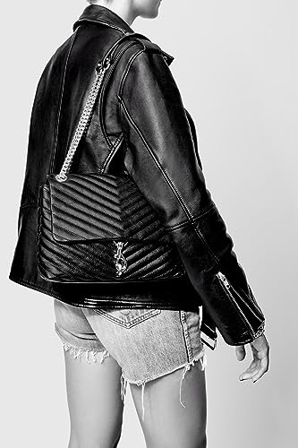 Rebecca Minkoff Edie Flap Shoulder Bag in Pearl