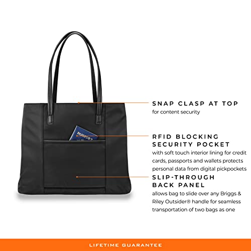 Briggs & Riley Rhapsody Black Designer Tote Bag