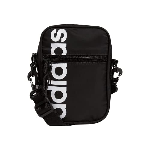 adidas Core Festival Crossbody, Black/White, Unisex Bag