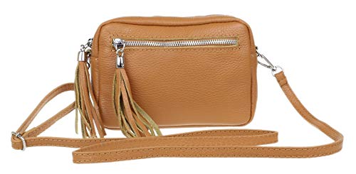 Tassel Crossbody Bag in Girly Tan for Women