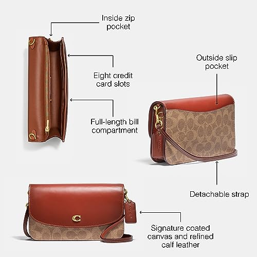 COACH Signature Hayden Crossbody in Tan Rust