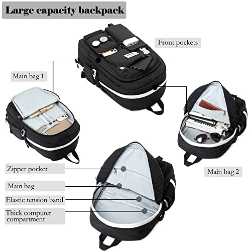 Kawaii Anime Style Middle School Backpacks for Teen Girls