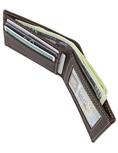 Timberland Herren Slimfold Designer Geldbörse, Braun, Einheitsgröße