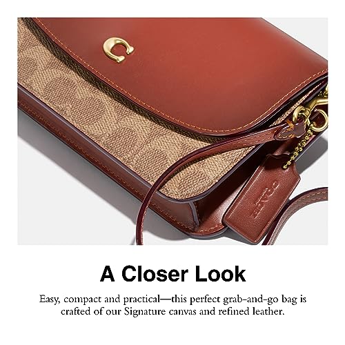 COACH Signature Hayden Crossbody in Tan Rust
