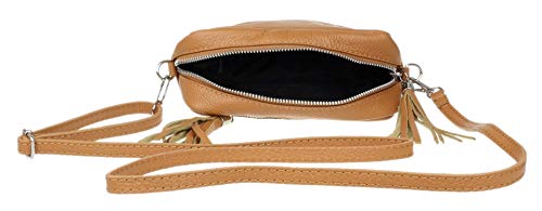 Tassel Crossbody Bag in Girly Tan for Women