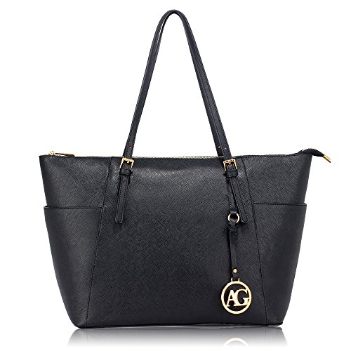 Designer Faux Leather Purse Laptop Tote Bag Sale