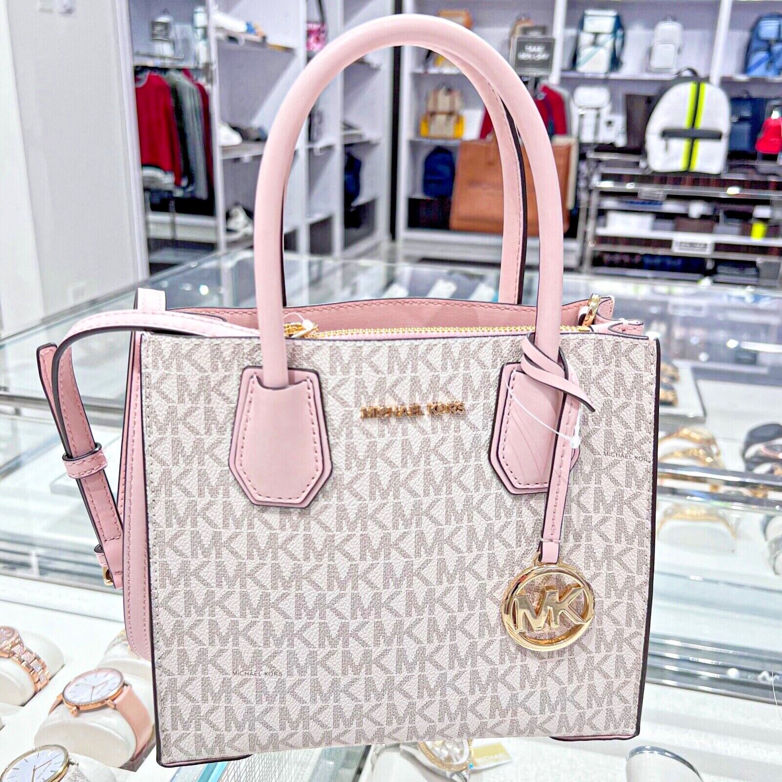 Powder Blush Multi Michael Kors Messenger Crossbody Satchel
