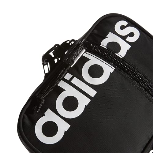 adidas Core Festival Crossbody, Black/White, Unisex Bag