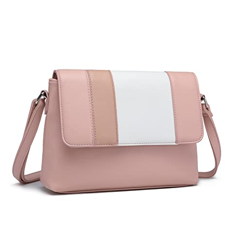 Miss Lulu Small Shoulder Bag Zip Shoulder Handbag