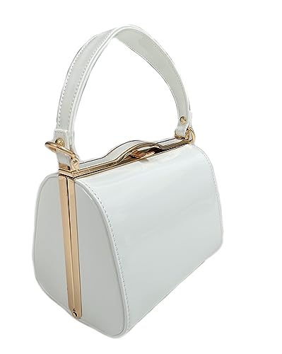 LeahWard® White Designer Small Crossbody Handbag