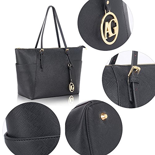 Designer Faux Leather Purse Laptop Tote Bag Sale