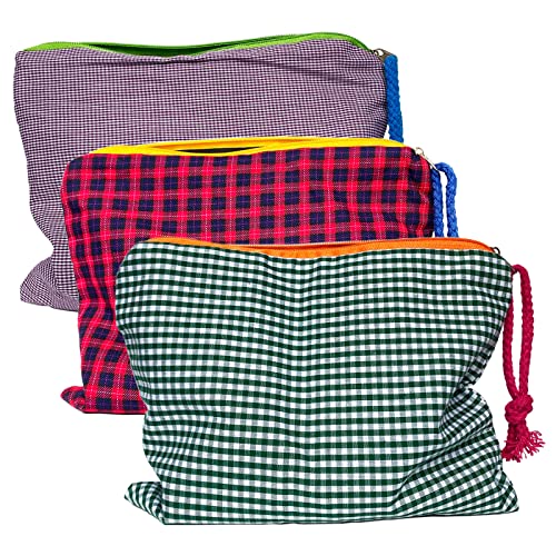 FIYUK 3 Stück Designer Make-up-Tasche für Frauen