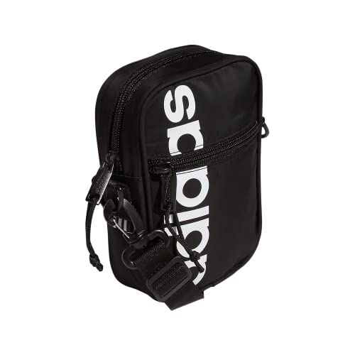 adidas Core Festival Crossbody, Black/White, Unisex Bag