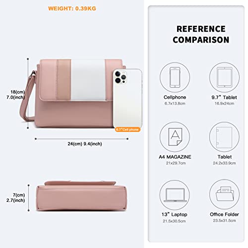 Miss Lulu Small Shoulder Bag Zip Shoulder Handbag
