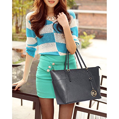 Designer Faux Leather Purse Laptop Tote Bag Sale