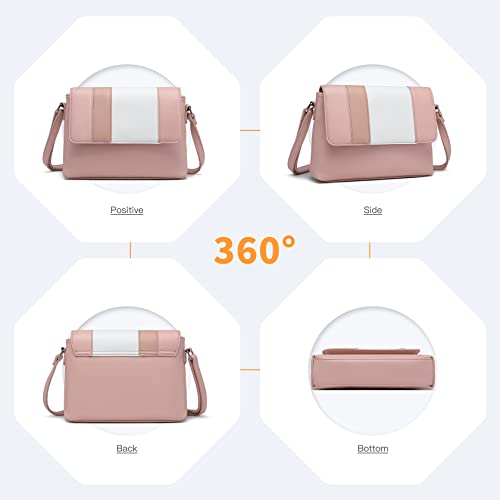 Miss Lulu Small Shoulder Bag Zip Shoulder Handbag